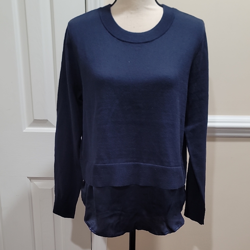 MICHAEL Michael Kors Midnight Long Sleeve Top